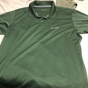 Columbia collared shirts XL I think. Used.